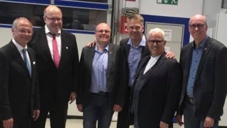 Werkstatt-Gespräch mit Bundeswirtschaftsminister Peter Altmaier – Unterstützung für Bürgermeisterkandidat Thomas Thiel aus Hand-werk und Mittelstand Werkstatt-Gespräch mit Bundeswirtschaftsminister Peter Altmaier – Unterstützung für Bürgermeisterkandidat Thomas Thiel aus Hand-werk und Mittelstand
